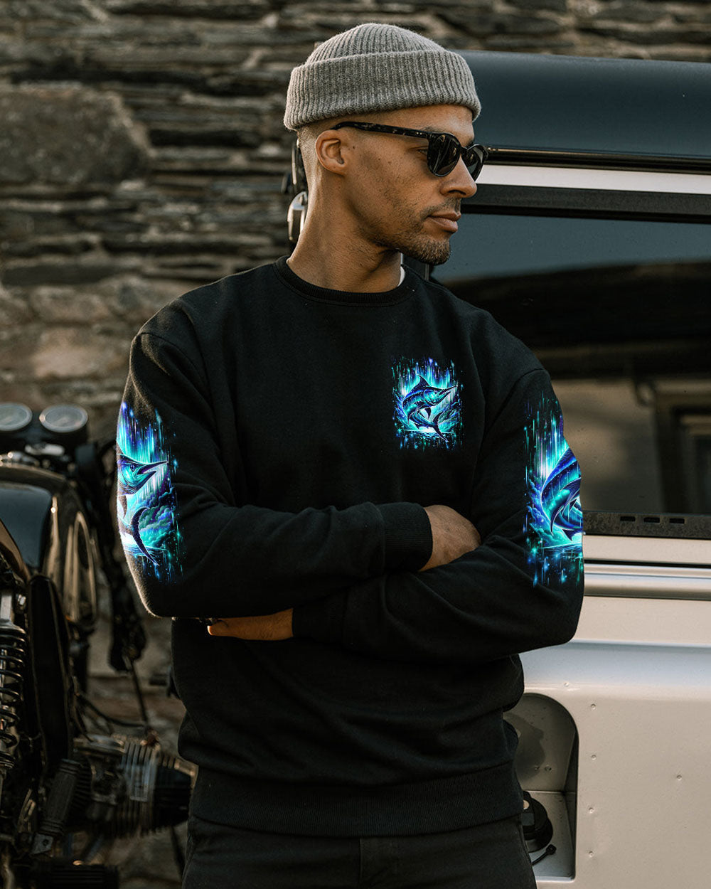 THE OCEAN IS CALLING & THE SWORDFISH ANSWERS FISHING ALL OVER PRINT - YHHN1902253