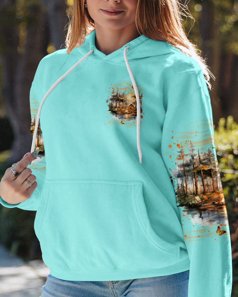 MAKING MEMORIES ONE CAMPFIRE AT A TIME ALL OVER PRINT - YHKD0401242