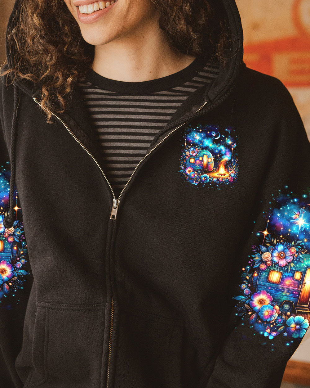 MAKING MEMORIES ONE CAMPFIRE AT A TIME ALL OVER PRINT - YHKD0804241