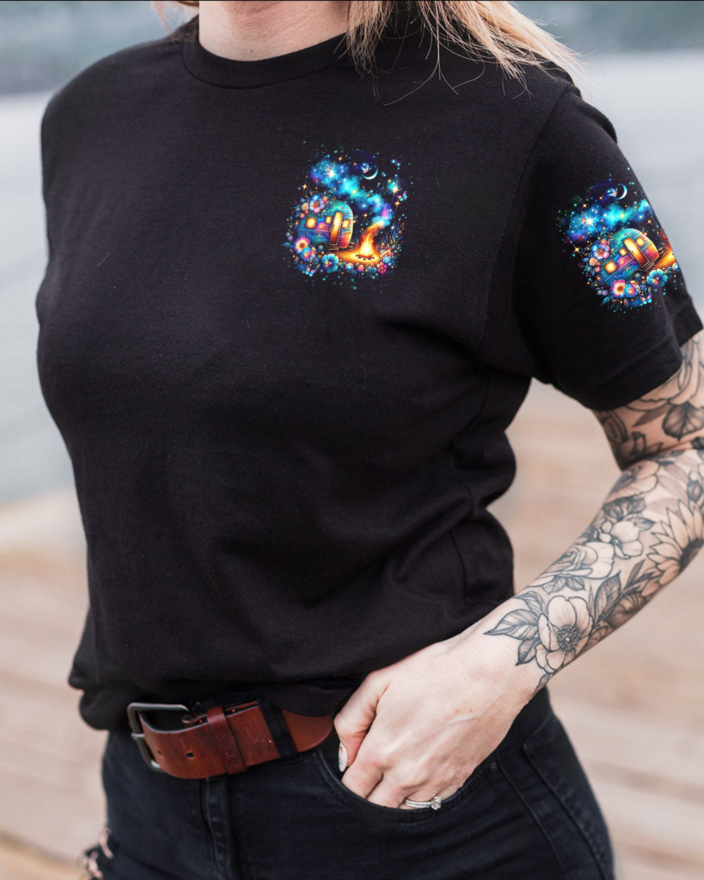 MAKING MEMORIES ONE CAMPFIRE AT A TIME ALL OVER PRINT - YHKD0804241
