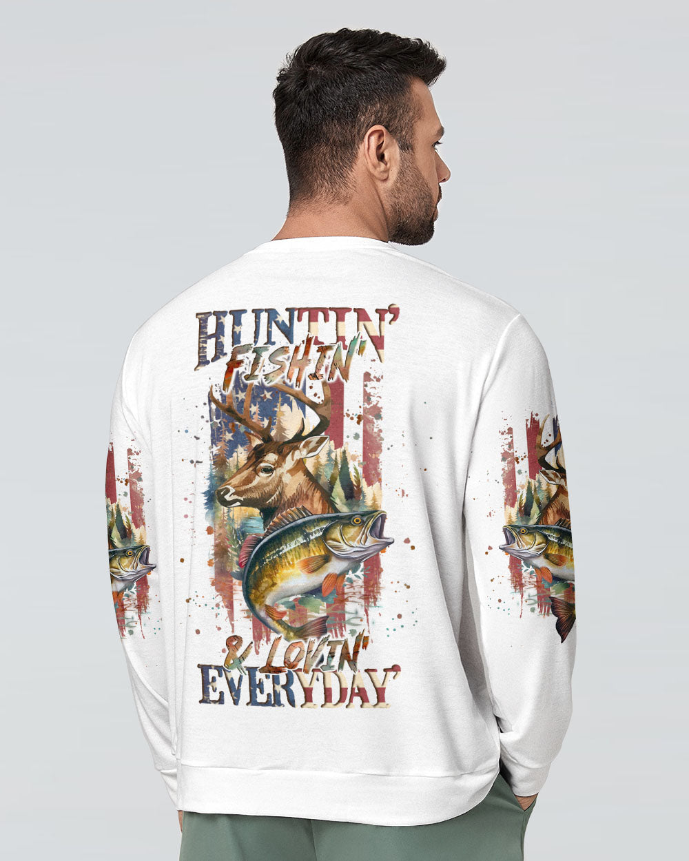 HUNTIN FISHIN LOVIN EVERYDAY ALL OVER PRINT - YHLN0407231