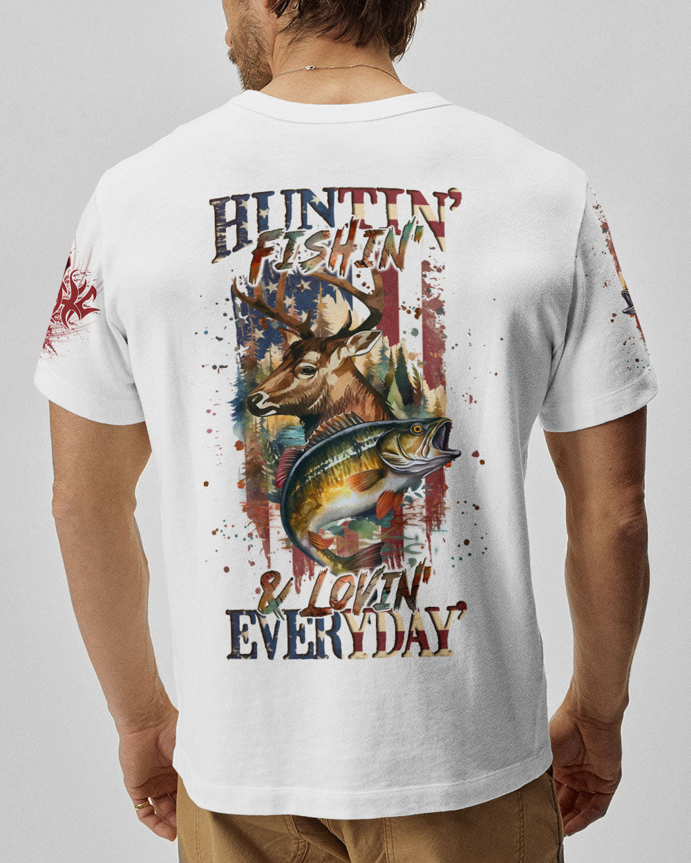 HUNTIN FISHIN LOVIN EVERYDAY ALL OVER PRINT - YHLN0407231