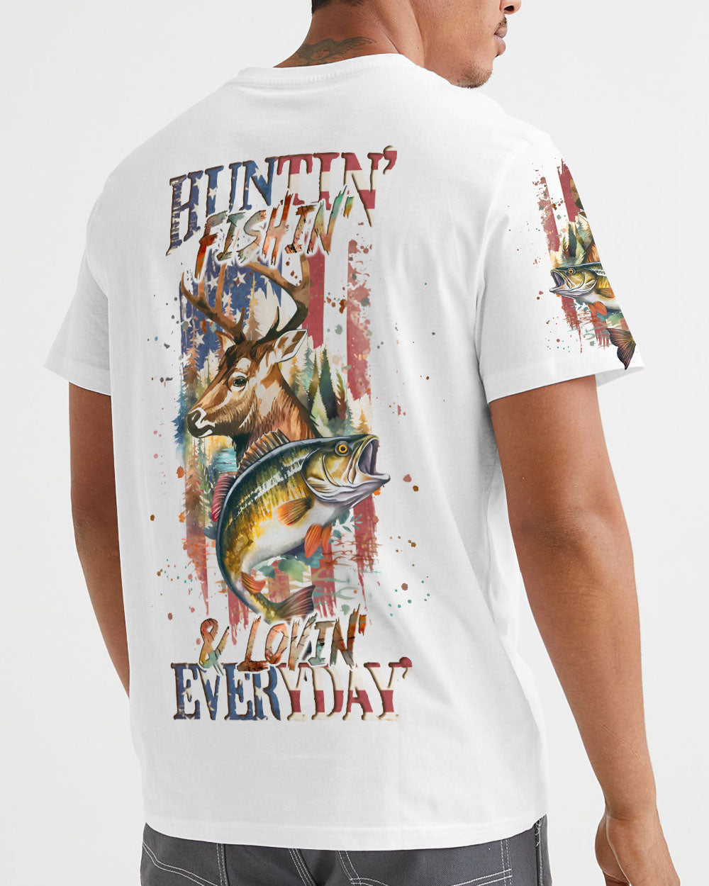 HUNTIN FISHIN LOVIN EVERYDAY ALL OVER PRINT - YHLN0407231