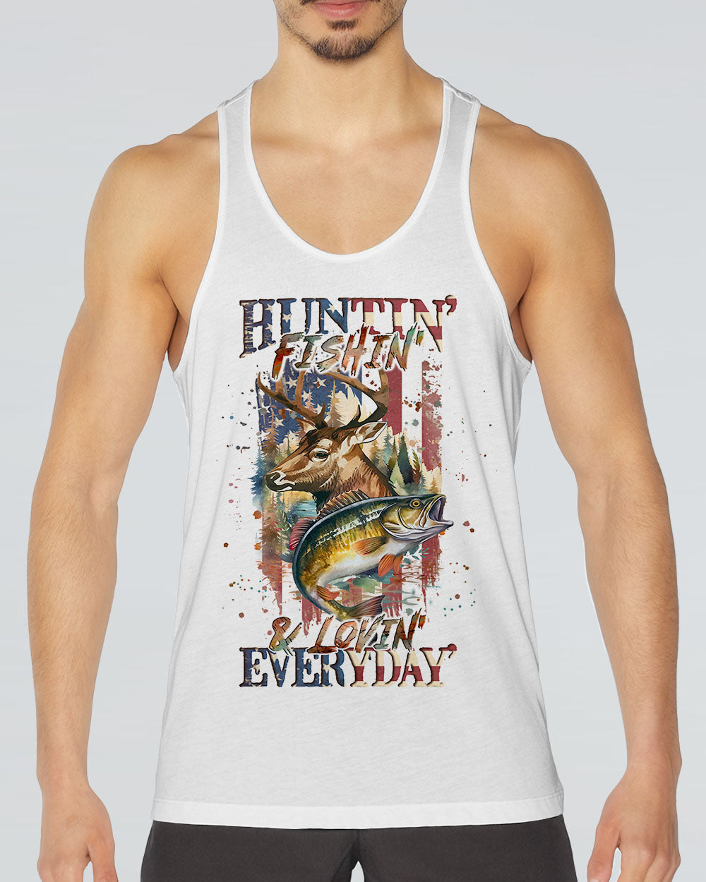 HUNTIN FISHIN LOVIN EVERYDAY ALL OVER PRINT - YHLN0407231
