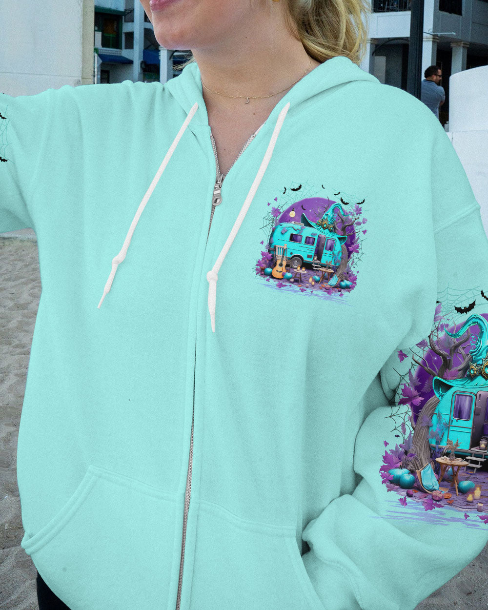 I'M A HALLOWEEN AND CAMPING KINDA GIRL ALL OVER PRINT - YHLN0908234