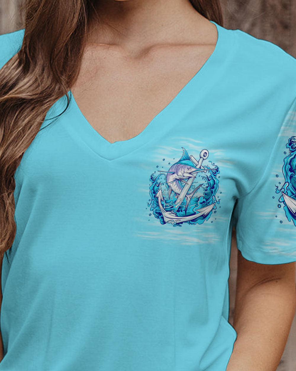 REAL GIRLS GO FISHING ALL OVER PRINT - YHLN1007231