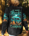 MY BROOM BROKE SO NOW HALLOWEEN CAMPING ALL OVER PRINT - YHLN1008232