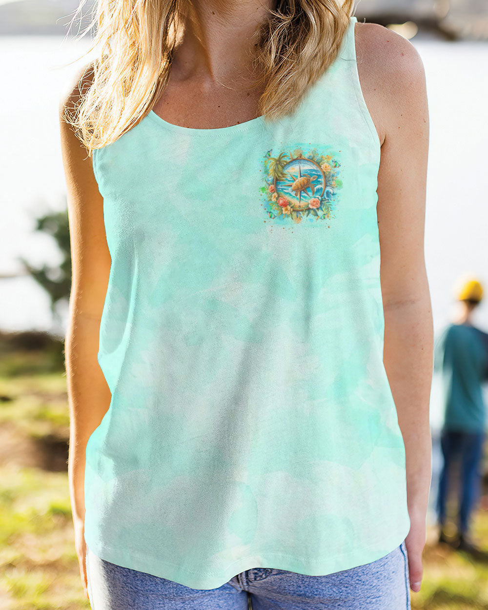 NOT ALL WHO WANDER ARE LOST TURTLE ALL OVER PRINT - YHLN1104247