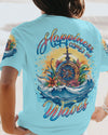 HAPPINESS COMES IN WAVES COMPASS ALL OVER PRINT - YHLN1506231