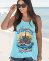 HAPPINESS COMES IN WAVES COMPASS ALL OVER PRINT - YHLN1506231