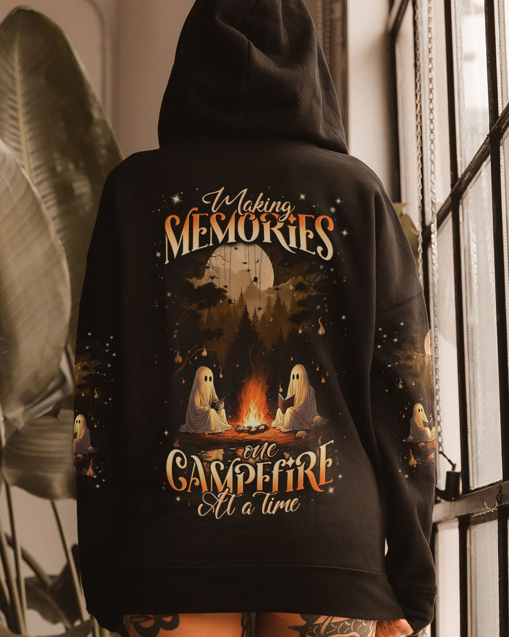 MAKING MEMORIES ONE CAMPFIRE AT A TIME HALLOWEEN ALL OVER PRINT - YHLN1508233