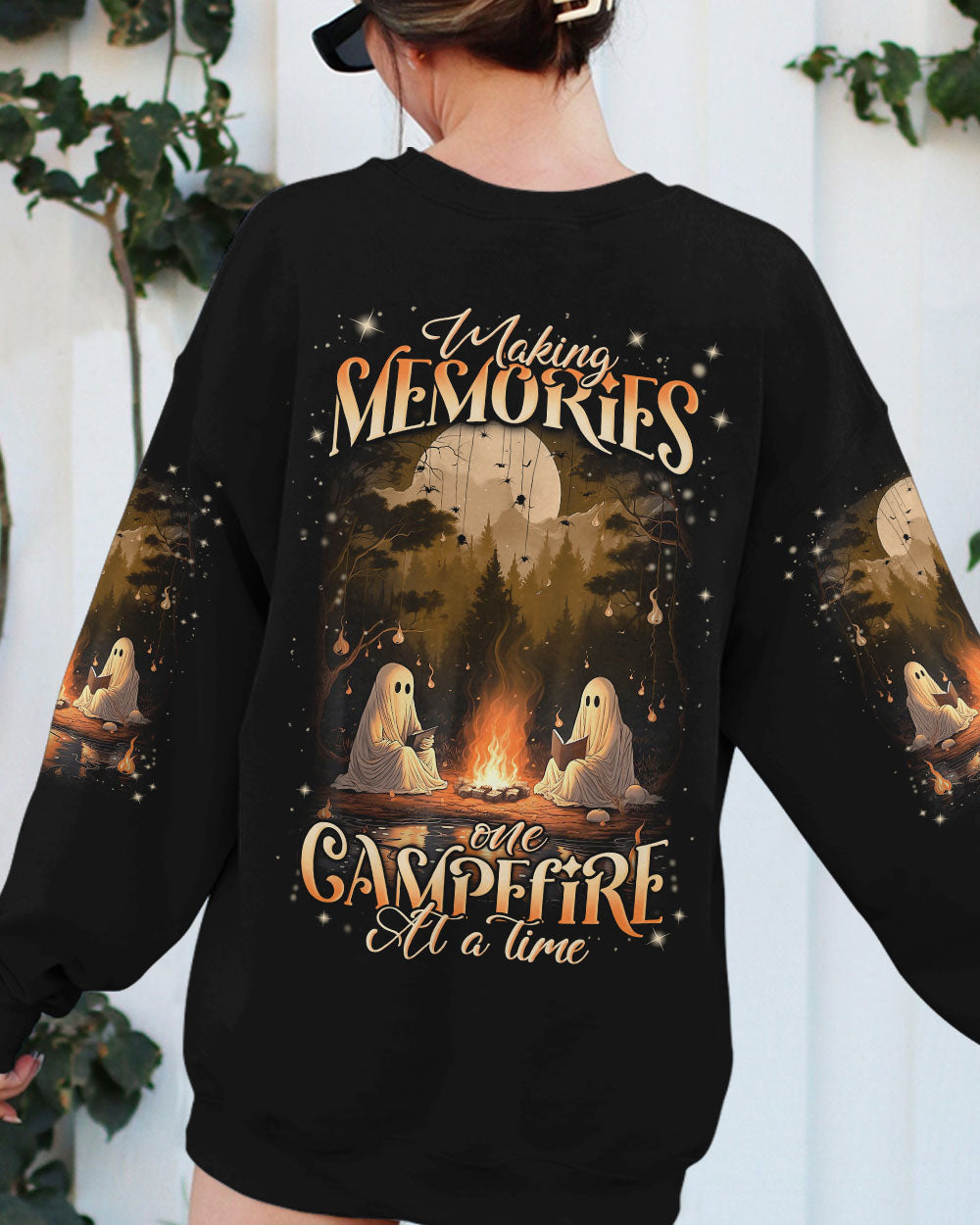 MAKING MEMORIES ONE CAMPFIRE AT A TIME HALLOWEEN ALL OVER PRINT - YHLN1508233