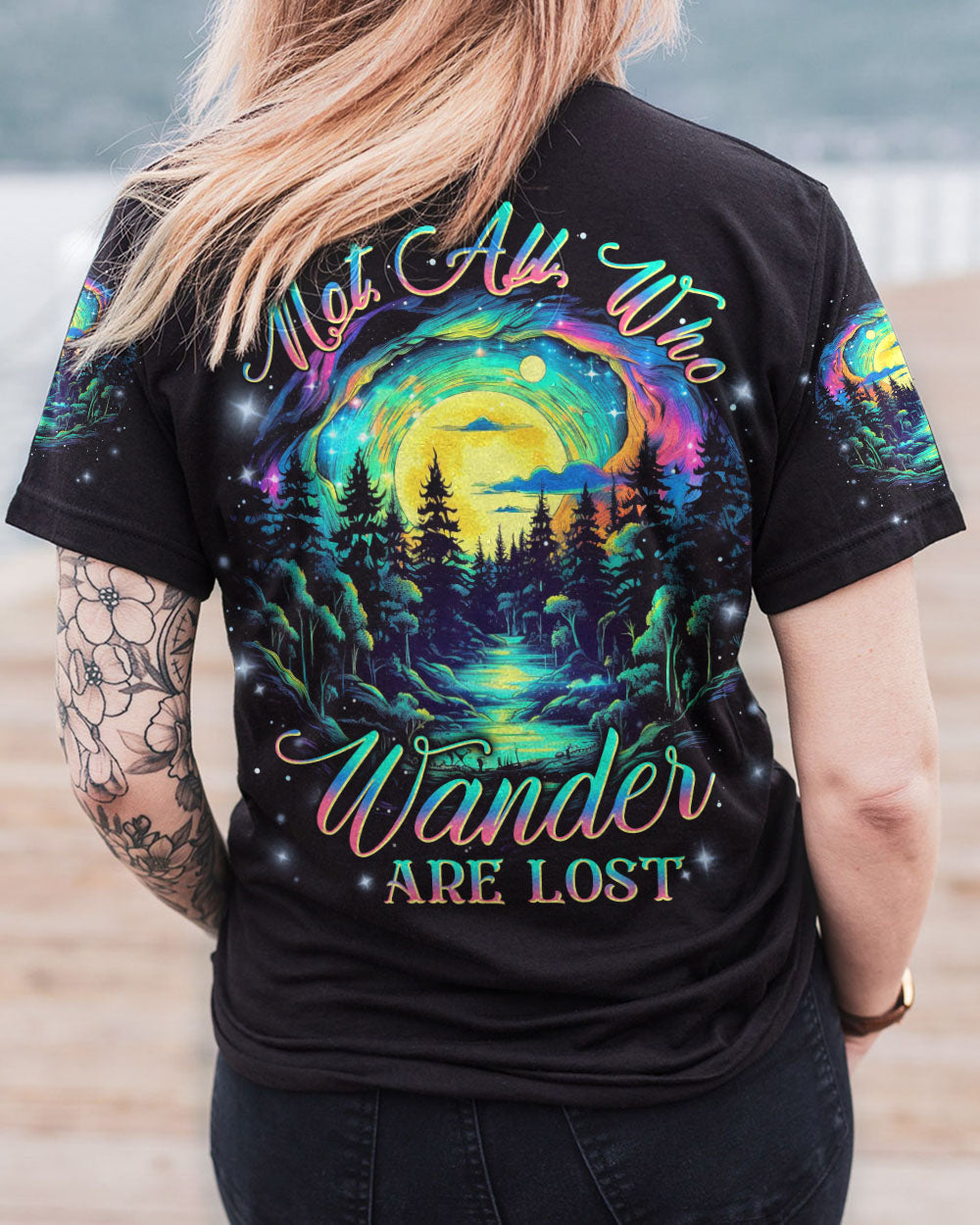 NOT ALL WHO WANDER ARE LOST ALL OVER PRINT - YHLN2208233