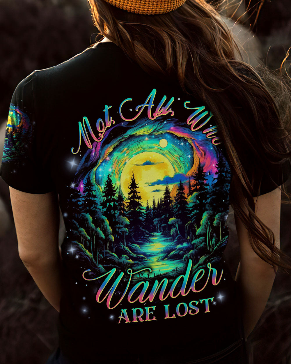NOT ALL WHO WANDER ARE LOST ALL OVER PRINT - YHLN2208233