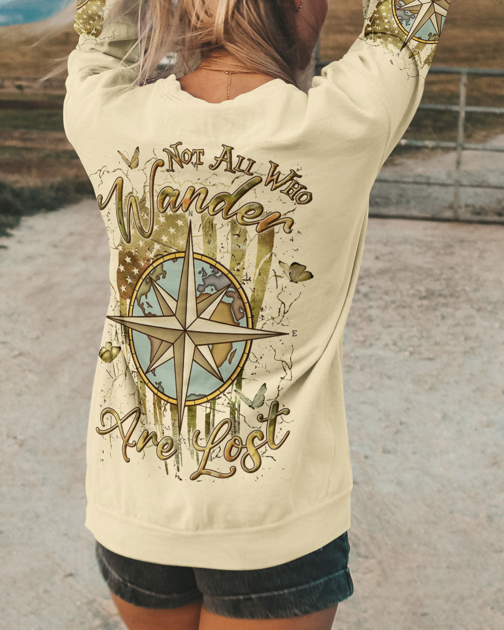 NOT ALL WHO WANDER ARE LOST ALL OVER PRINT - YHLN2611241