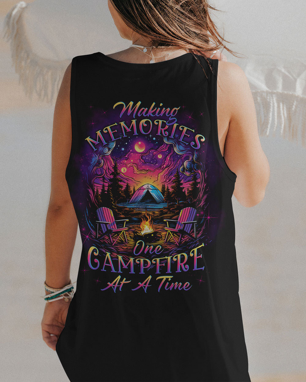 MAKING MEMORIES ONE CAMPFIRE AT A TIME ALL OVER PRINT - YHLN2709234