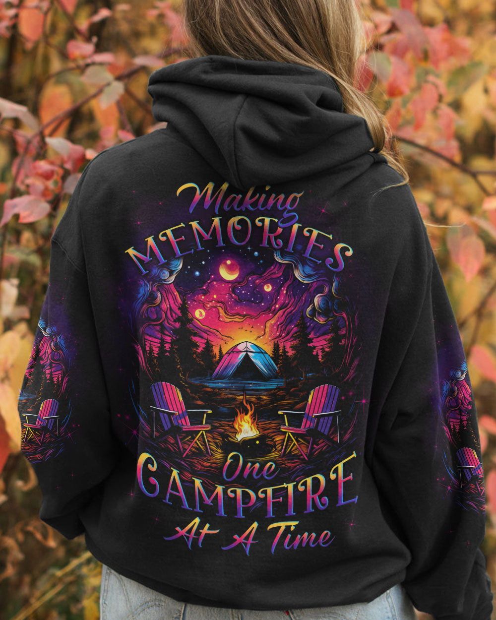 MAKING MEMORIES ONE CAMPFIRE AT A TIME ALL OVER PRINT - YHLN2709234