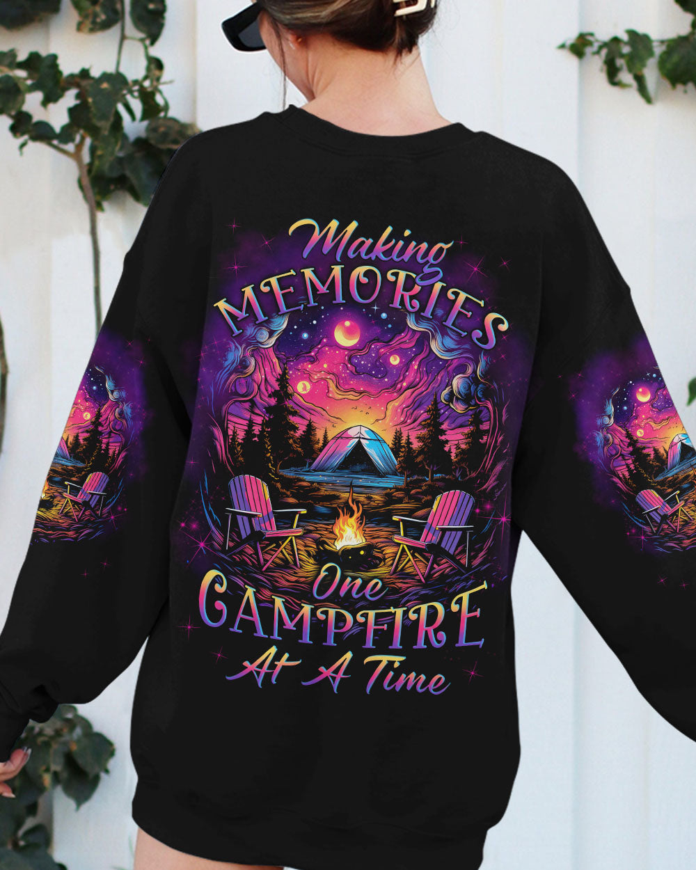 MAKING MEMORIES ONE CAMPFIRE AT A TIME ALL OVER PRINT - YHLN2709234