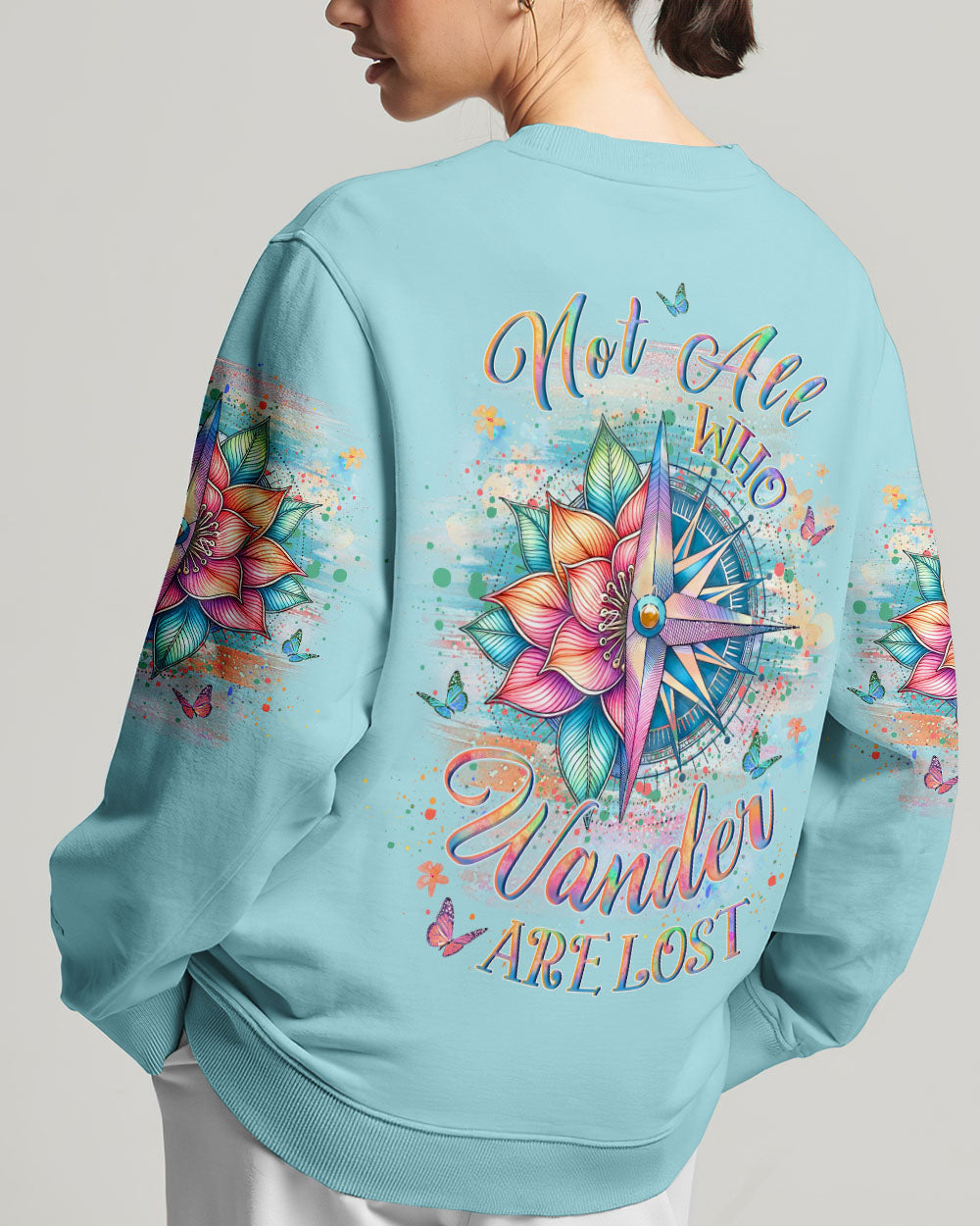 NOT ALL WHO WANDER ARE LOST ALL OVER PRINT - YHLT0204244