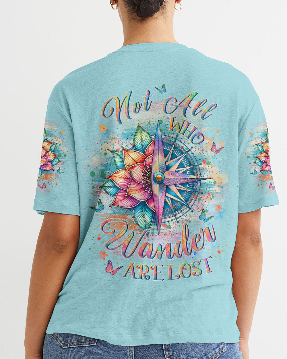 NOT ALL WHO WANDER ARE LOST ALL OVER PRINT - YHLT0204244