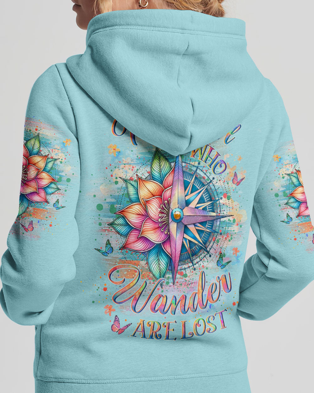 NOT ALL WHO WANDER ARE LOST ALL OVER PRINT - YHLT0204244