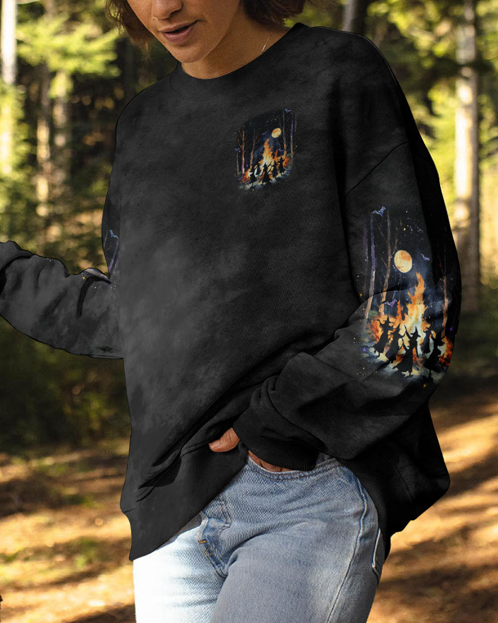 MAKING MEMORIES ONE CAMPFIRE HALLOWEEN ALL OVER PRINT - YHLT1009243