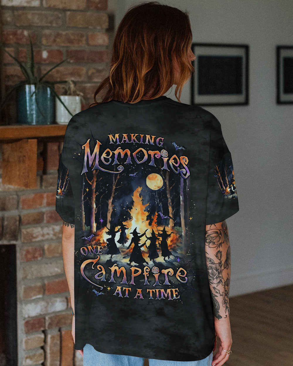 MAKING MEMORIES ONE CAMPFIRE HALLOWEEN ALL OVER PRINT - YHLT1009243