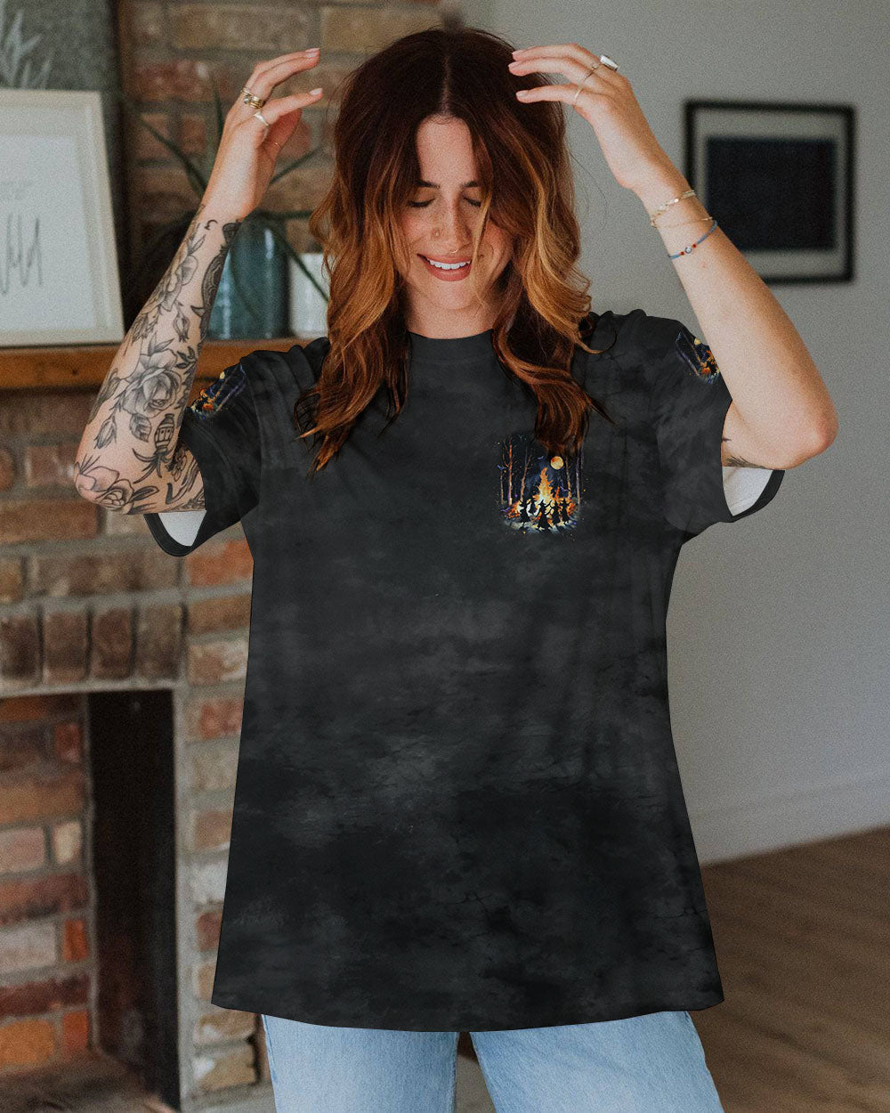 MAKING MEMORIES ONE CAMPFIRE HALLOWEEN ALL OVER PRINT - YHLT1009243
