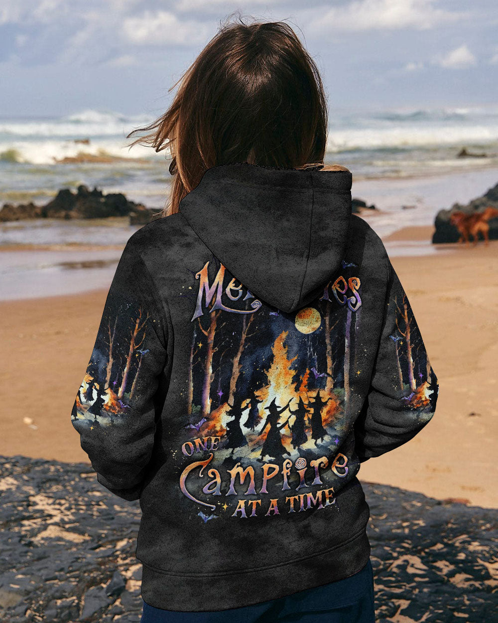 MAKING MEMORIES ONE CAMPFIRE HALLOWEEN ALL OVER PRINT - YHLT1009243