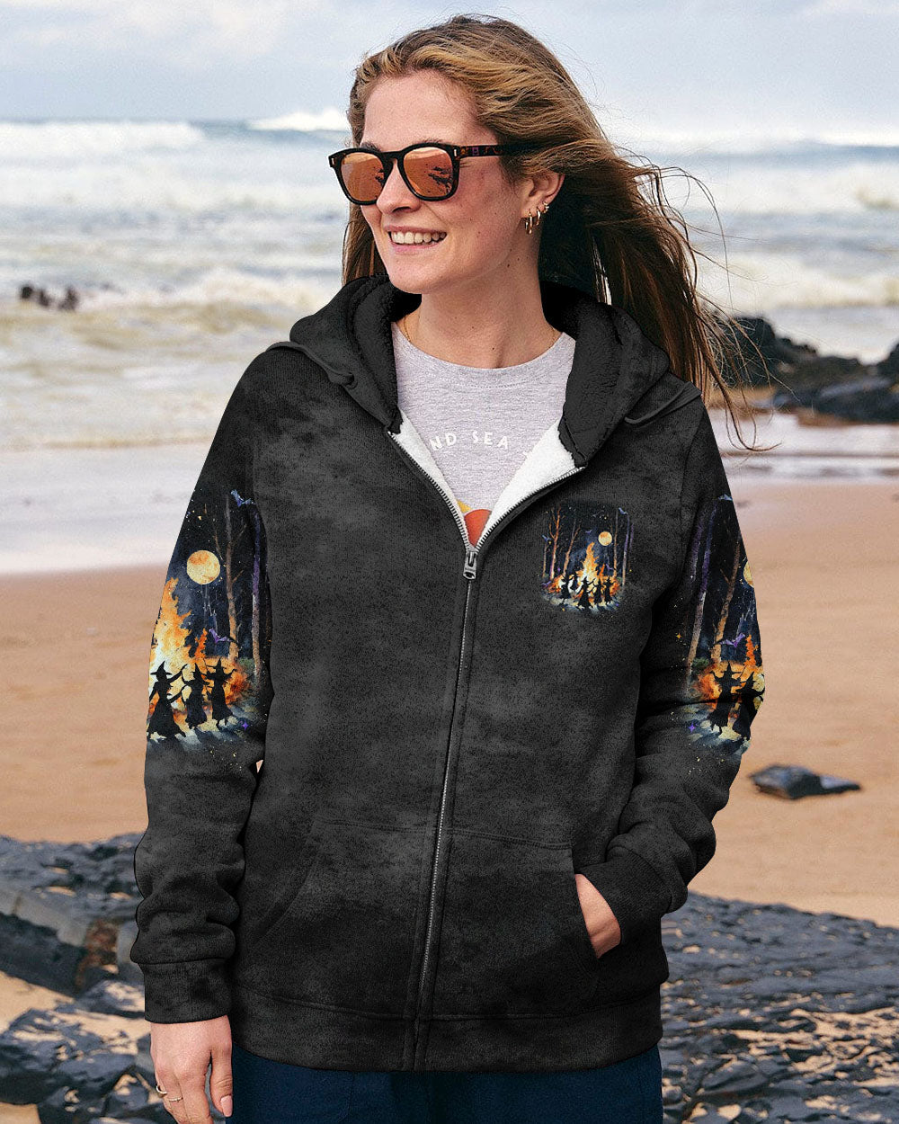 MAKING MEMORIES ONE CAMPFIRE HALLOWEEN ALL OVER PRINT - YHLT1009243