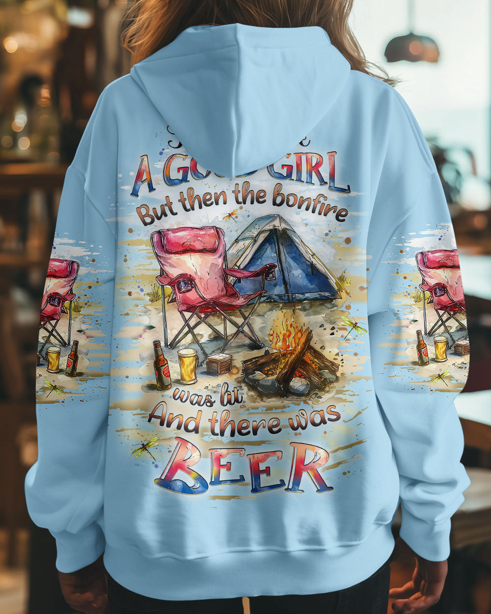 I TRIED TO BE A GOOD GIRL BORNFIRE BEER ALL OVER PRINT - YHLT1812243