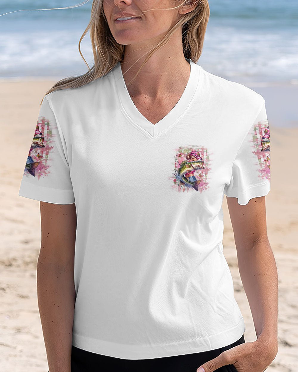 REAL GIRLS FISH FISHING ALL OVER PRINT - YHLT2811241