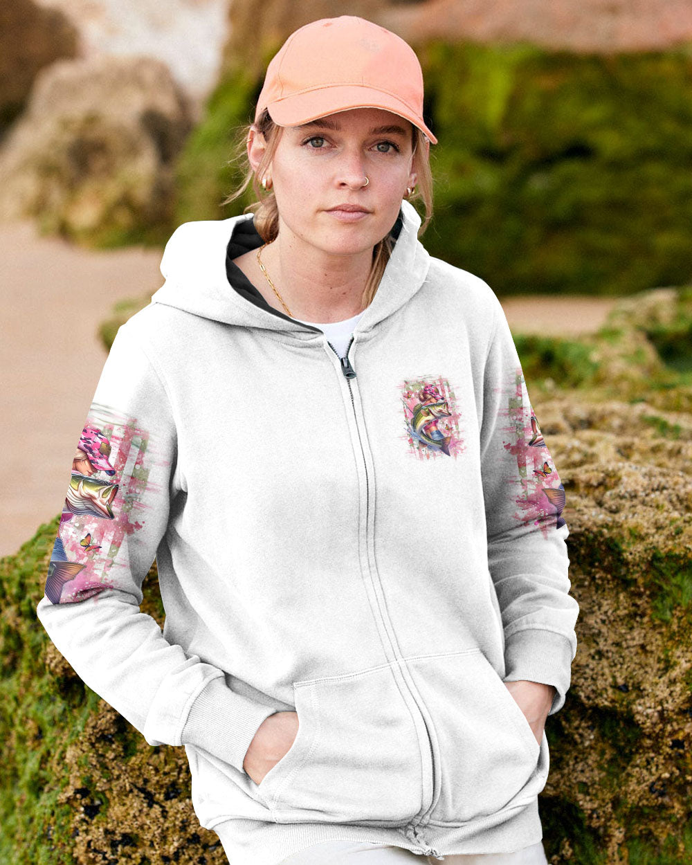 REAL GIRLS FISH FISHING ALL OVER PRINT - YHLT2811241