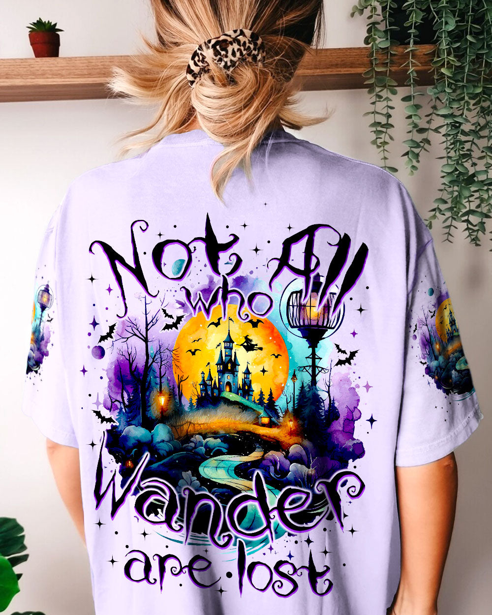NOT ALL WHO WANDER ARE LOST HALLOWEEN ALL OVER PRINT - TYTM0708232
