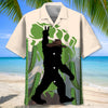 Bigfoot Cowboy Footprint Hawaiian Shirt