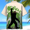 Bigfoot Cowboy Footprint Hawaiian Shirt