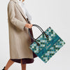 Bigcrowns SPARKLES MERMAID PATTERN LEATHER HANDBAG W2903241