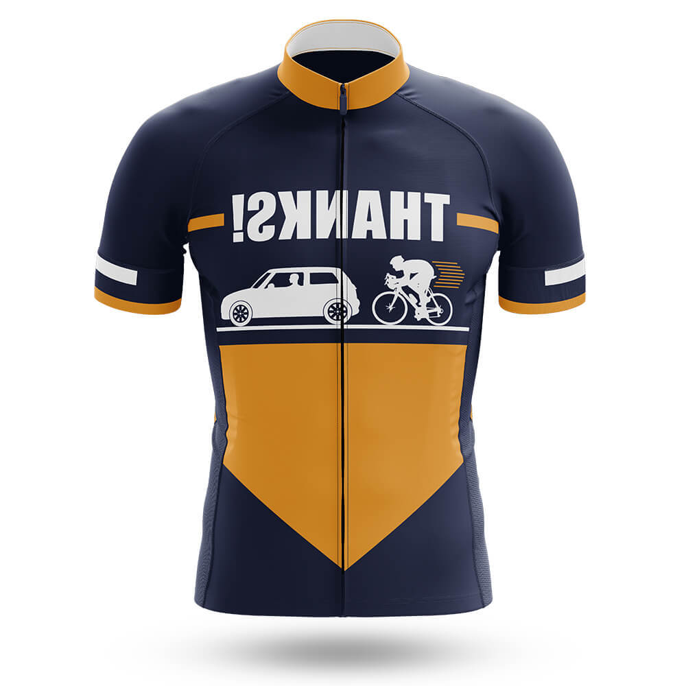 Don't Run Me Over V2 - Safety Men's Cycling Kit