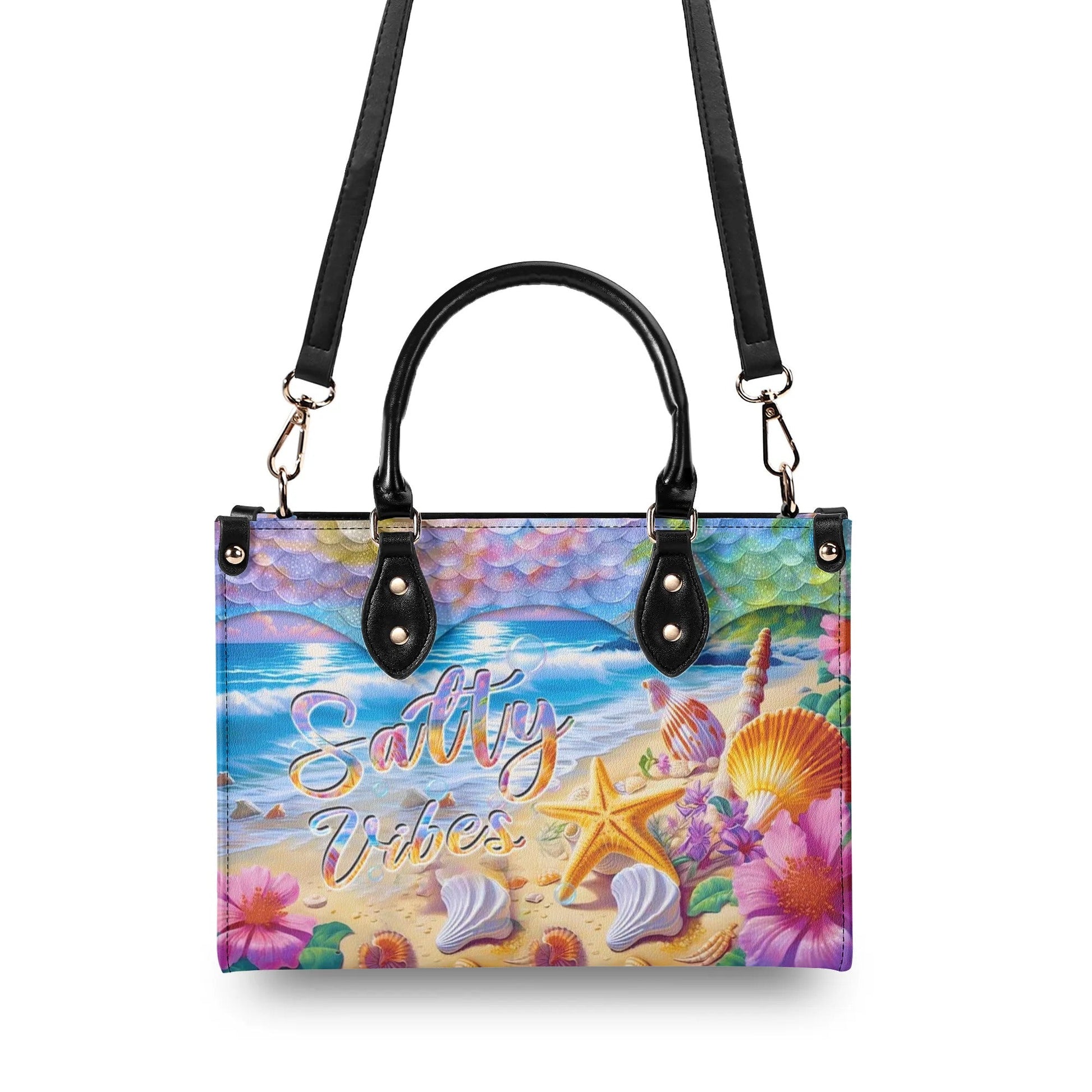 Bigcrowns SALTY VIBES LEATHER HANDBAG N2905242