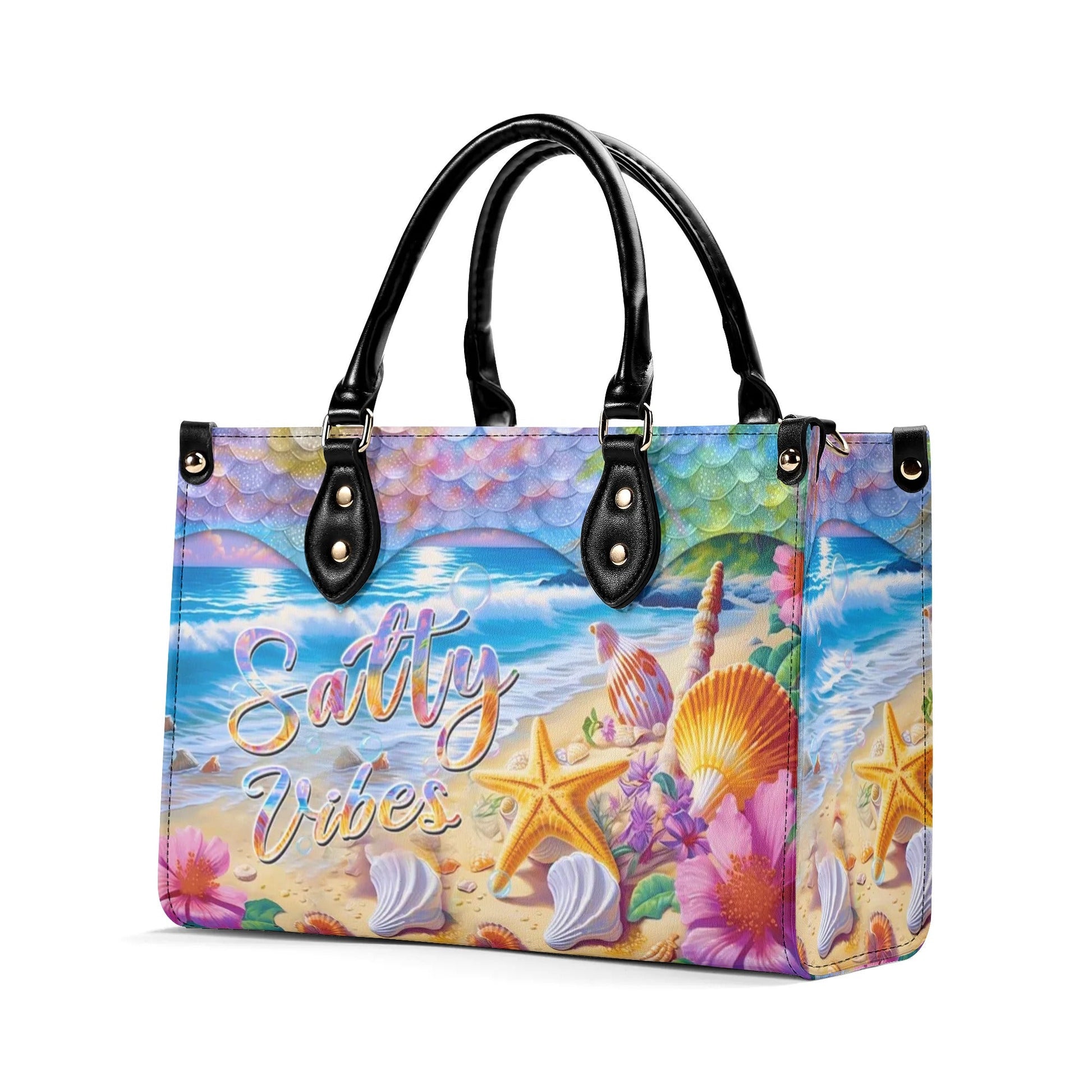 Bigcrowns SALTY VIBES LEATHER HANDBAG N2905242