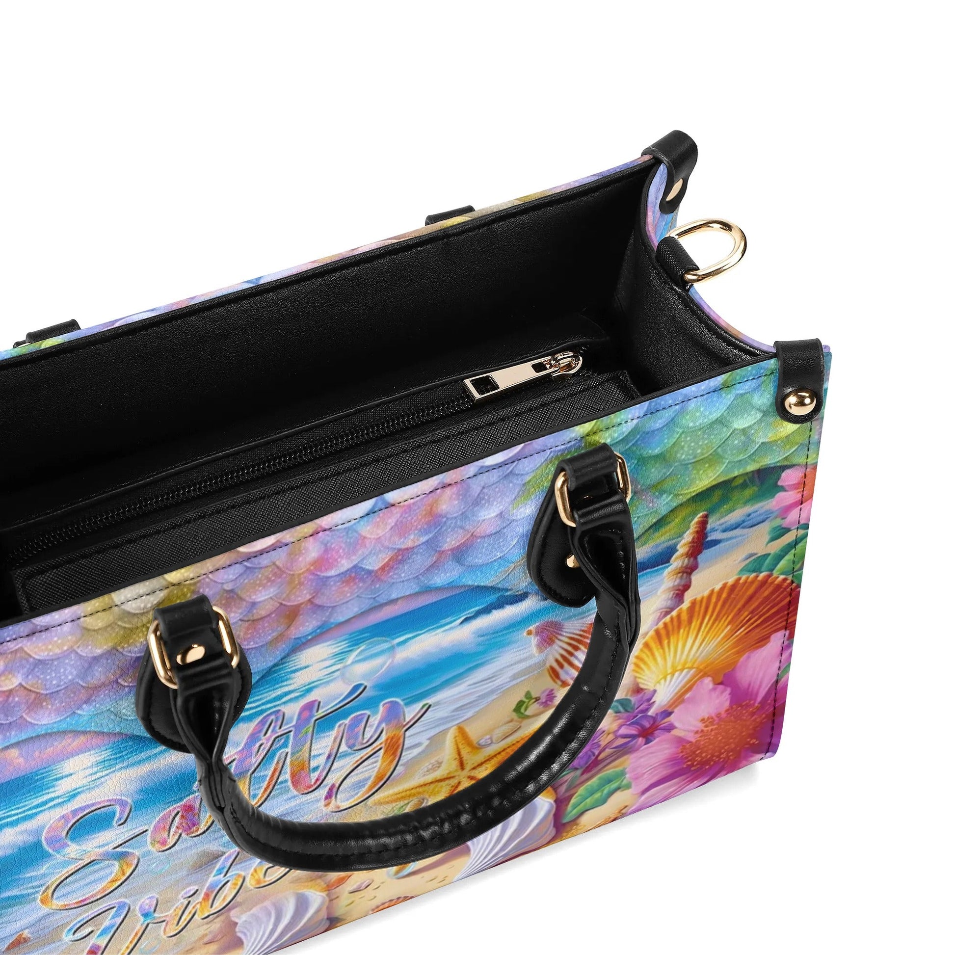 Bigcrowns SALTY VIBES LEATHER HANDBAG N2905242