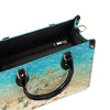 Bigcrowns AS FREE AS THE OCEAN TURTLE LEATHER HANDBAG R0807244