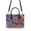 Bigcrowns COLORFUL TURTLE LEATHER HANDBAG O2707242