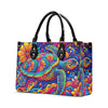 Bigcrowns COLORFUL TURTLE LEATHER HANDBAG O2707242
