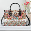 Life Is Better With Turtle Leather Handbag
