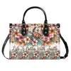 Bigcrowns LIFE IS BETTER WITH TURTLE LEATHER HANDBAG TLPQ3007244