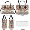Bigcrowns LIFE IS BETTER WITH TURTLE LEATHER HANDBAG TLPQ3007244