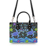 Bigcrowns AS FREE AS THE OCEAN LEATHER HANDBAG W0108244