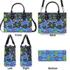 Bigcrowns AS FREE AS THE OCEAN LEATHER HANDBAG W0108244