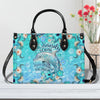 Sandy Toes Sunkissed Nose Dolphin Leather Handbag